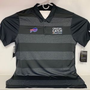 Nike NFL Crucial Catch Polo Shirt Buffalo Bills
